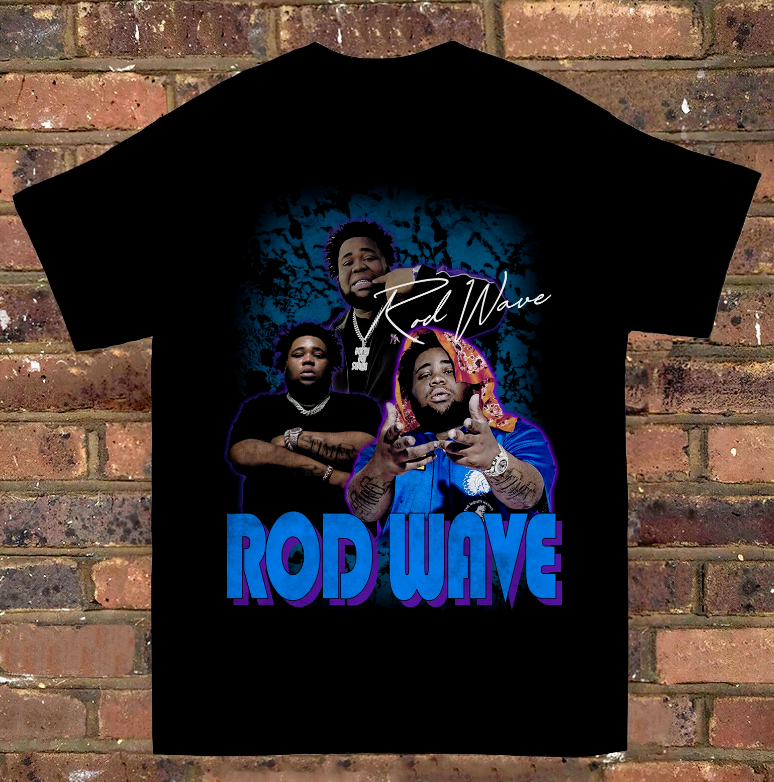 Rod Wave Graphic Short Sleeve Cotton T-shirt