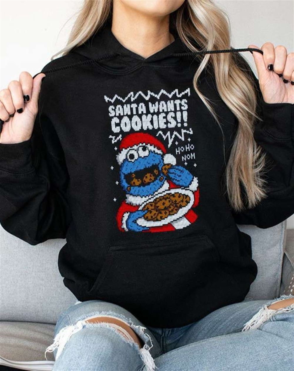 Santa Wants Cookies Christmas Shirt