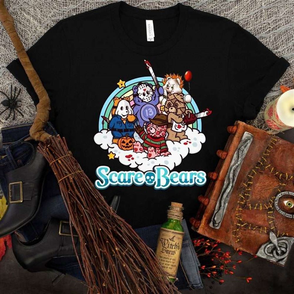 Scare Bear Horror Characters T-shirt