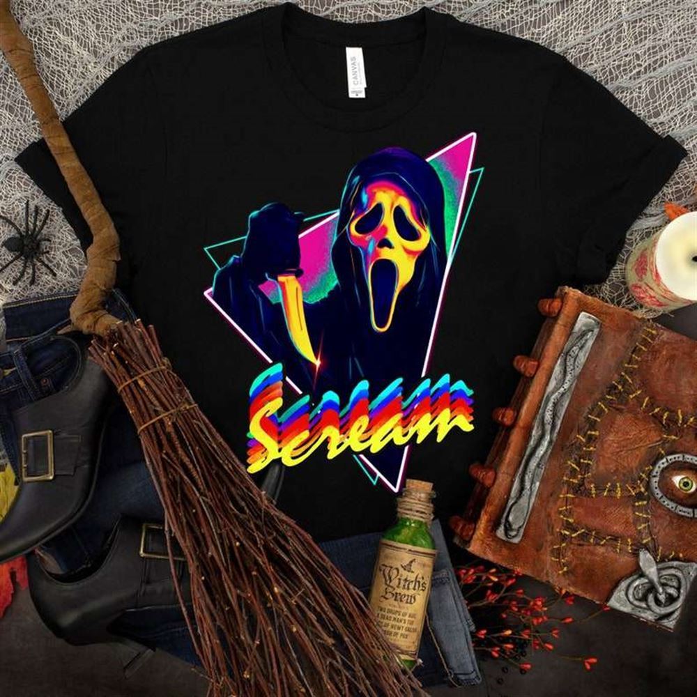 Scream Movie Halloween Horror T-shirt