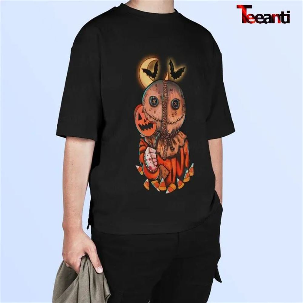 Skull Scarecrow Halloween T-shirt