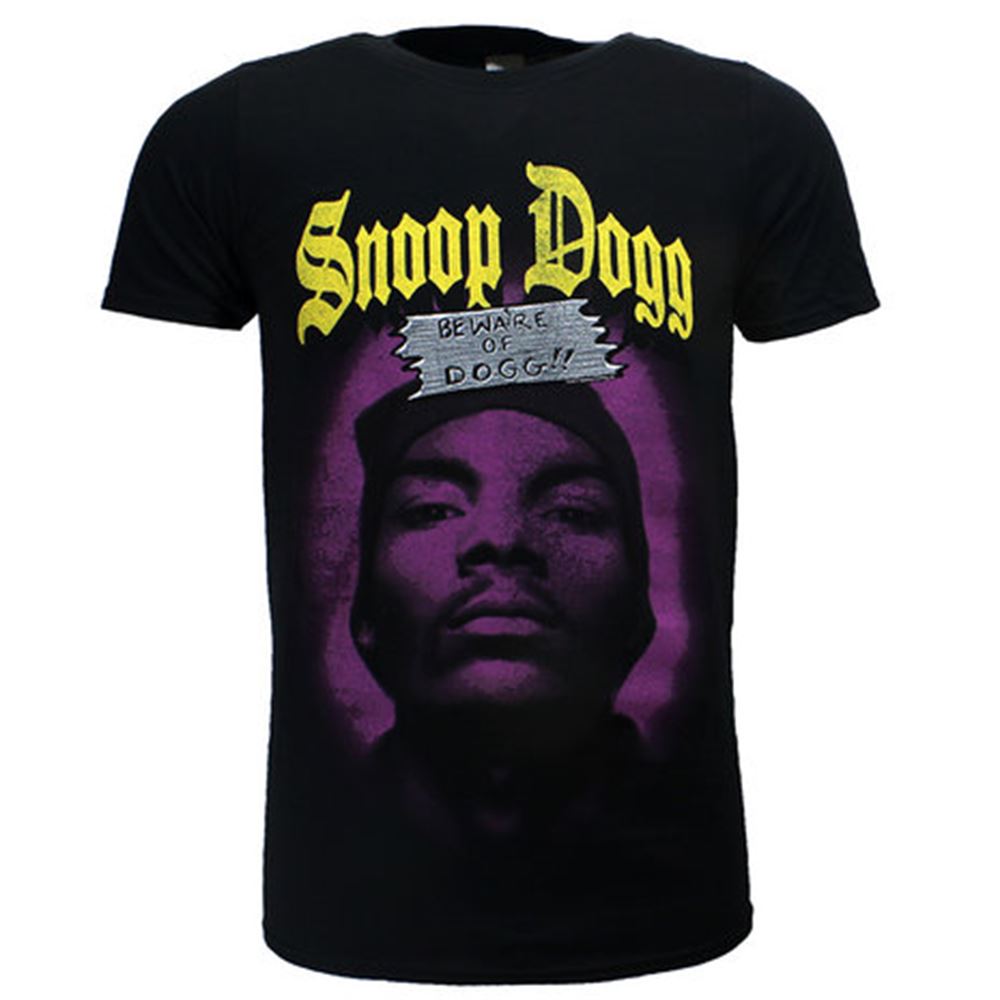 Snoop Dogg Beware Of The Dog T-shirt Black