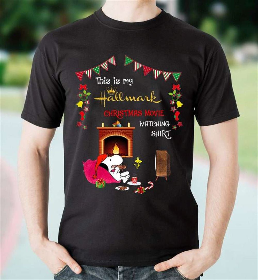 Snoopy This Is My Hallmark Christmas T-shirt