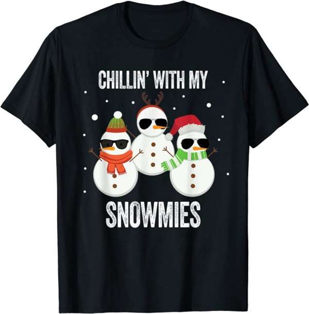 Snowmies Snow Homies Christmas Snowman T Shirt