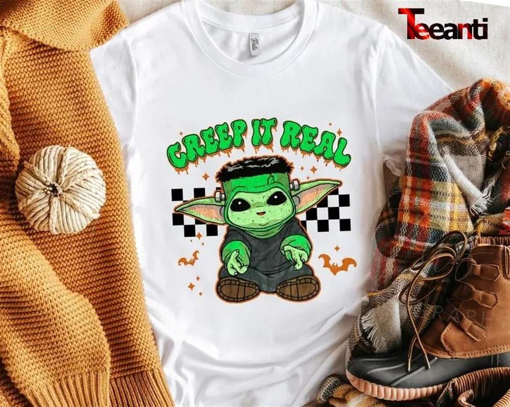 Star Wars Baby Yoda Horror Creep It Real T-shirt