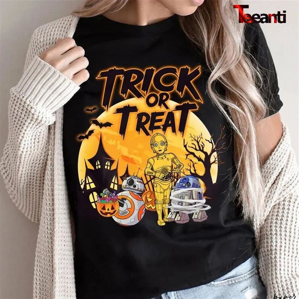 Star Wars Disney Party Skeleton Trick Or Treat T-shirt