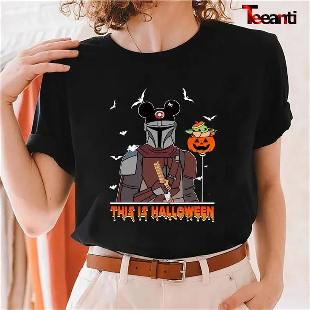 Star Wars The Mandalorian Halloween T-shirt