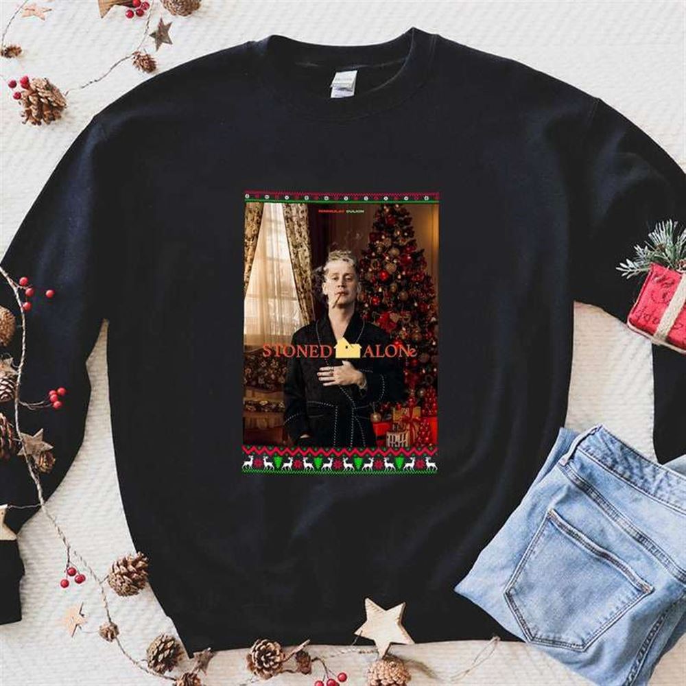 Stoned Alone Christmas Sweatshirt