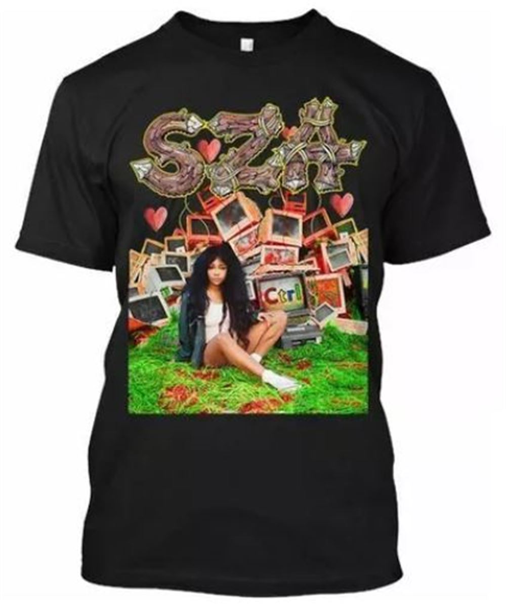 Sza Ctrl Vintage T Shirt Funny Birthday Cotton Tee Vintage Funny