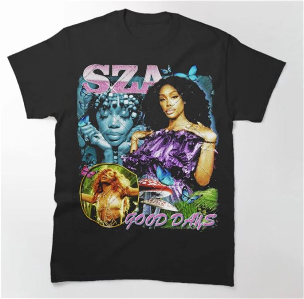 Sza - Good Days 90s Bootleg T-shirt Sza Shirt Best Gift For Rap Lovers