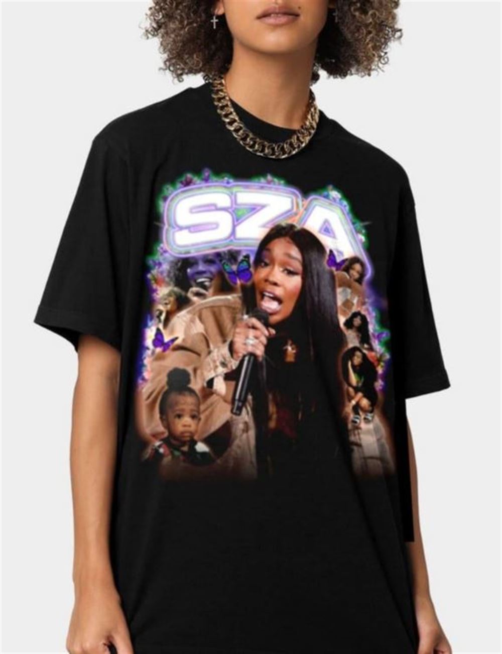 Sza Merch Shirt Sza Shirt Sza Printed Graphic Tee Vintage Rap Shirt Sza Rnb Rap Hip Hop 90s Shirt Rapper Gift Shirt Sza Good Days