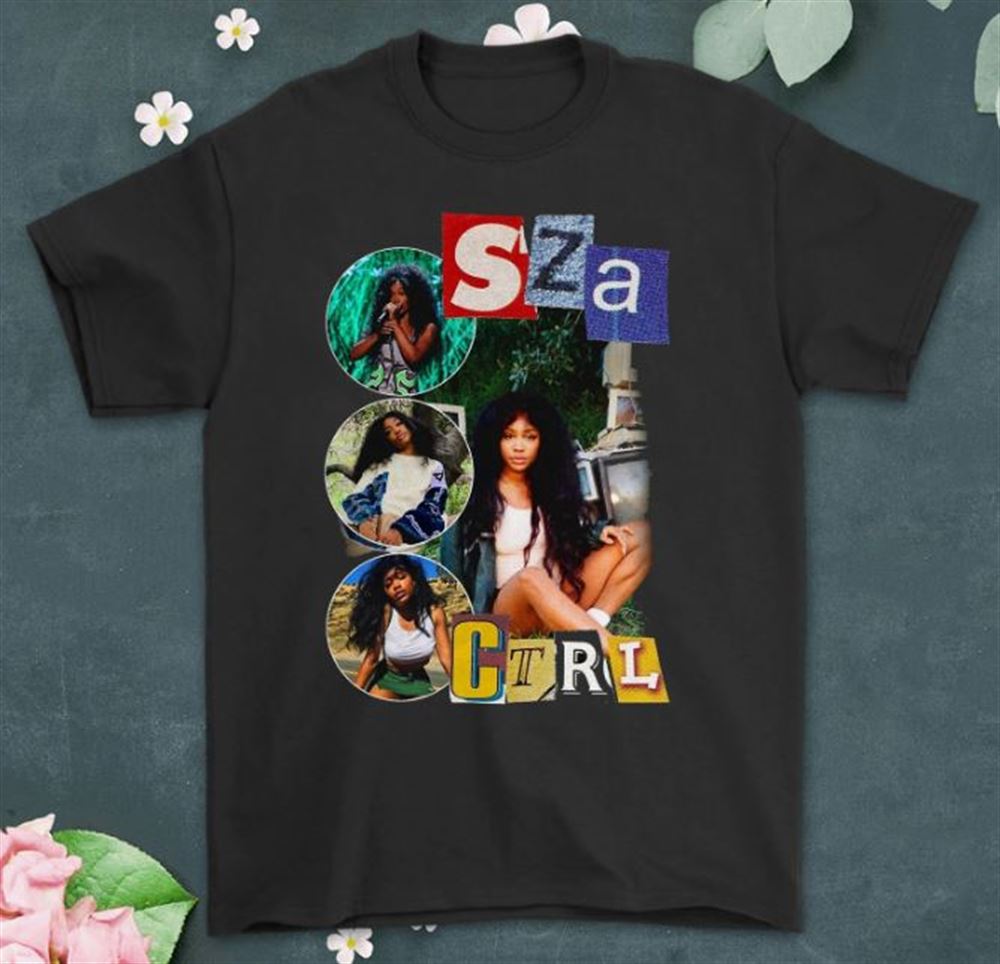 Sza Shirt Sza Printed Graphic Tee Sza Ctrl Fan Shirt Sza Good Days T-shirt Rap Hip-hop T-shirt Vintage Shirt