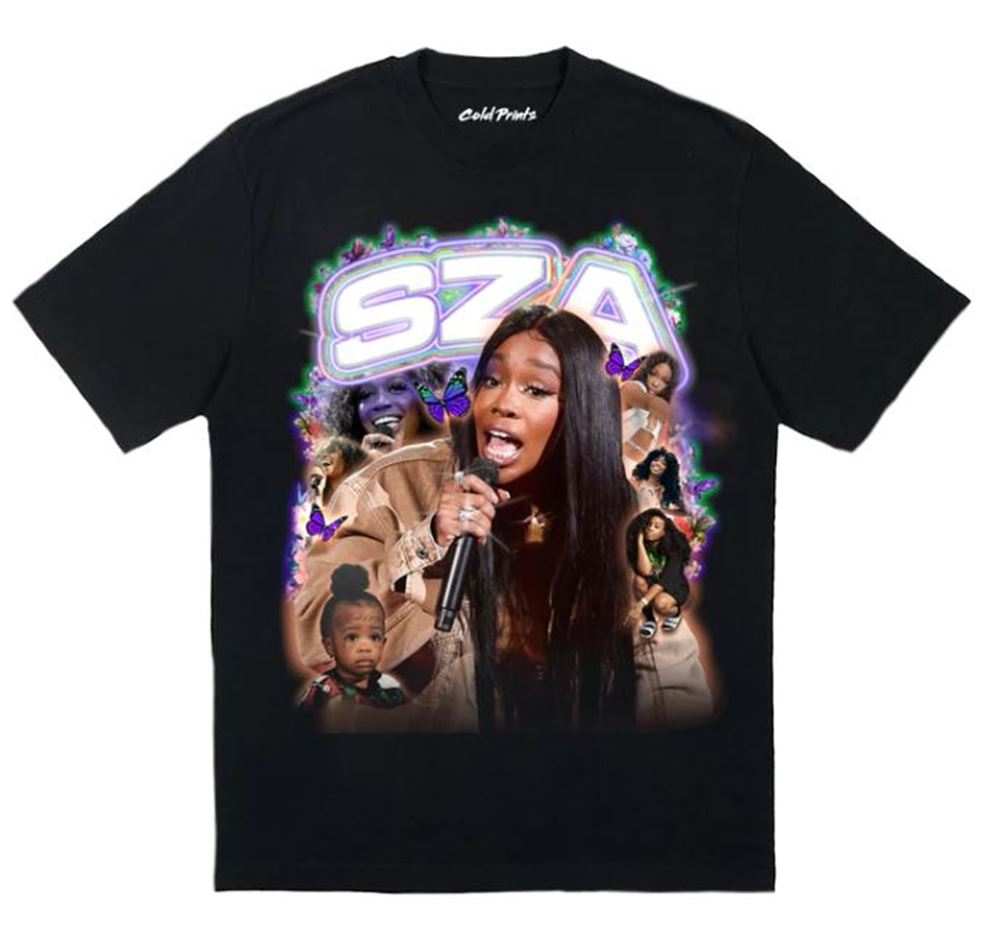 Sza Shirt T-shirt Rap Hip-hop T-shirt Vintage Shirt