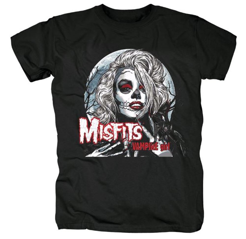 T-shirt Misfits Vampire Girl Unisex T Shirt