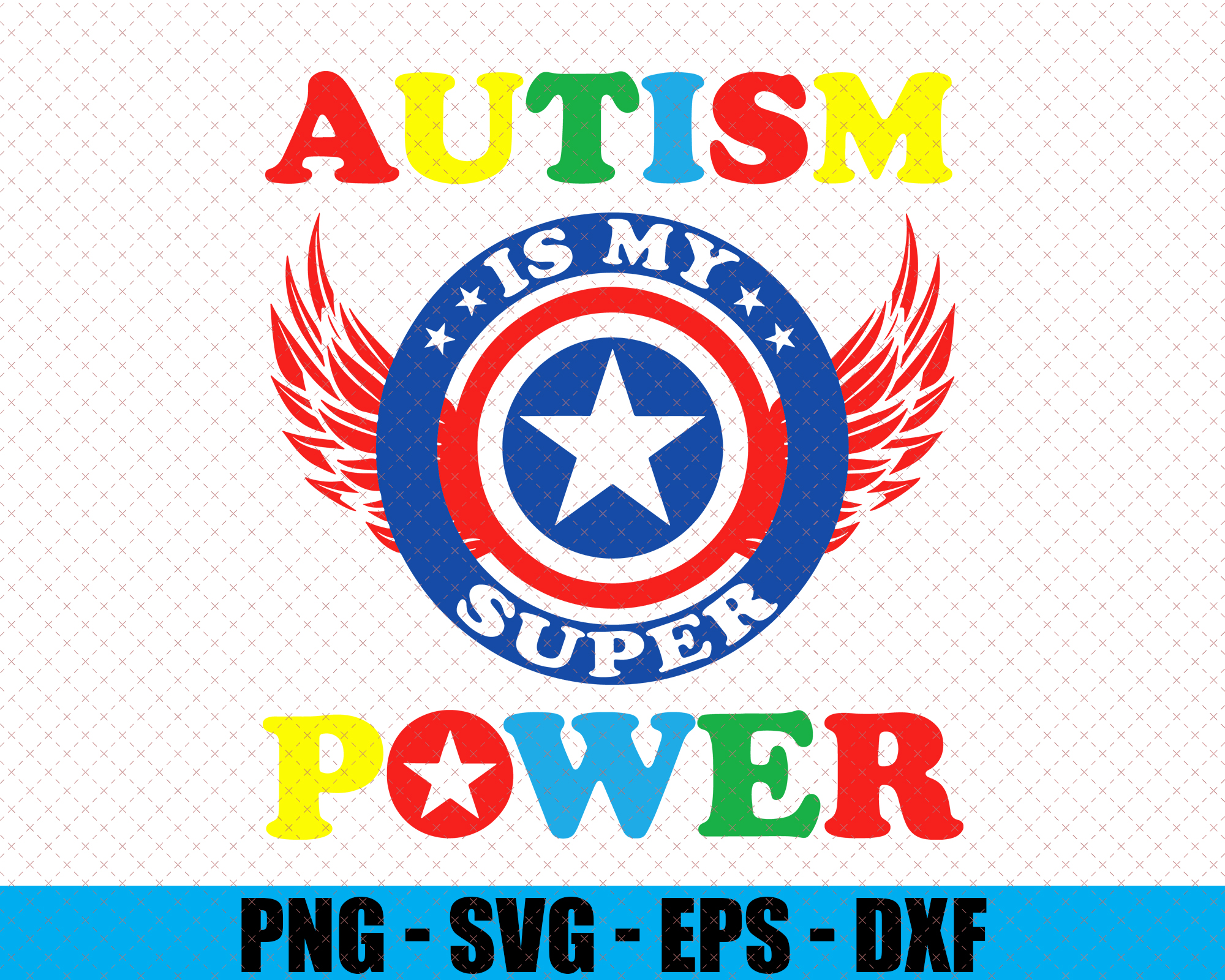 Autism is My Super Power Superhero Autism Awareness