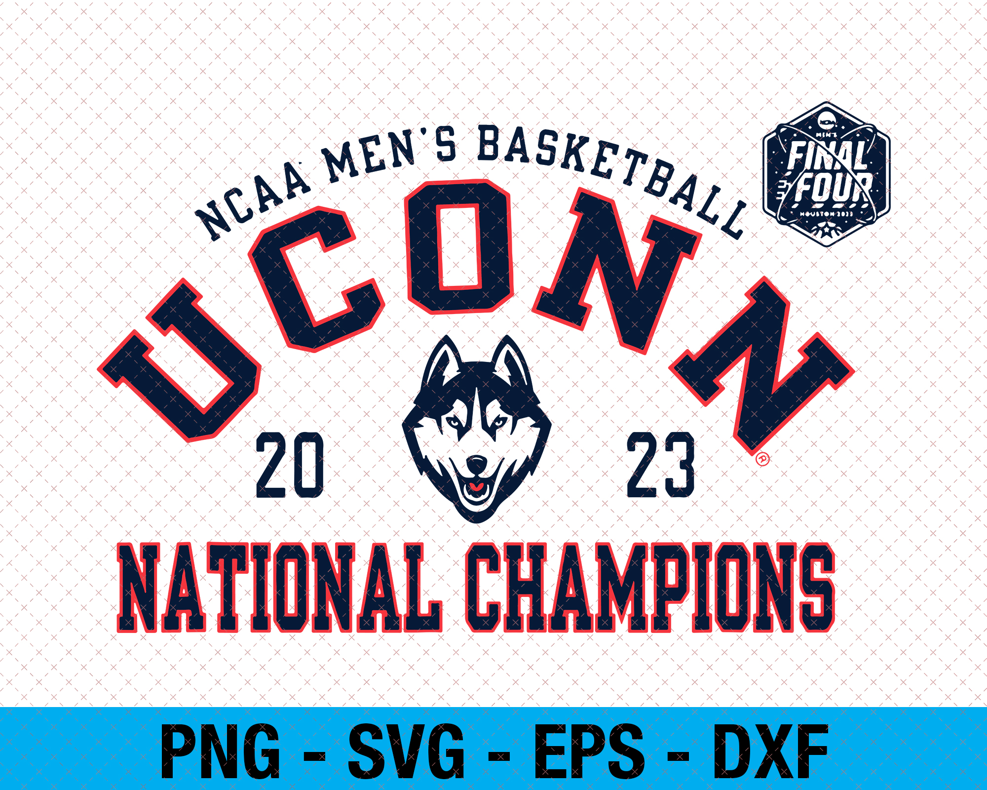 Connecticut Huskies National Champions 2023 Basketball UConn