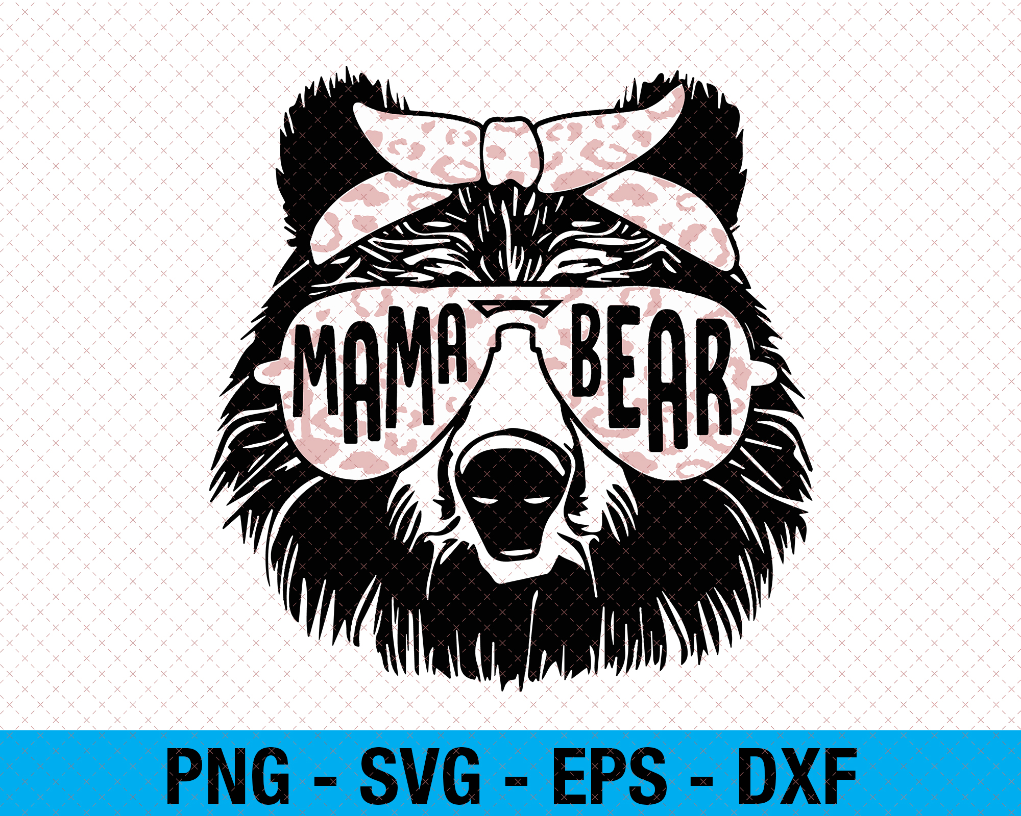 Mama Bear Face Sunglasses Mother Mom Mommy Mothers Day
