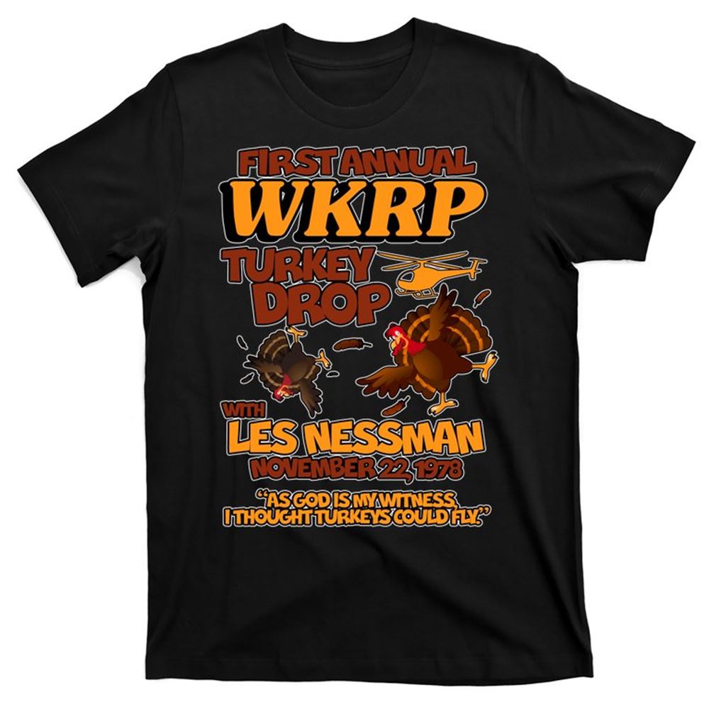 Thanksgiving 1st Annual Wkrp Turkey Drop T-shirt Classic T Shirt