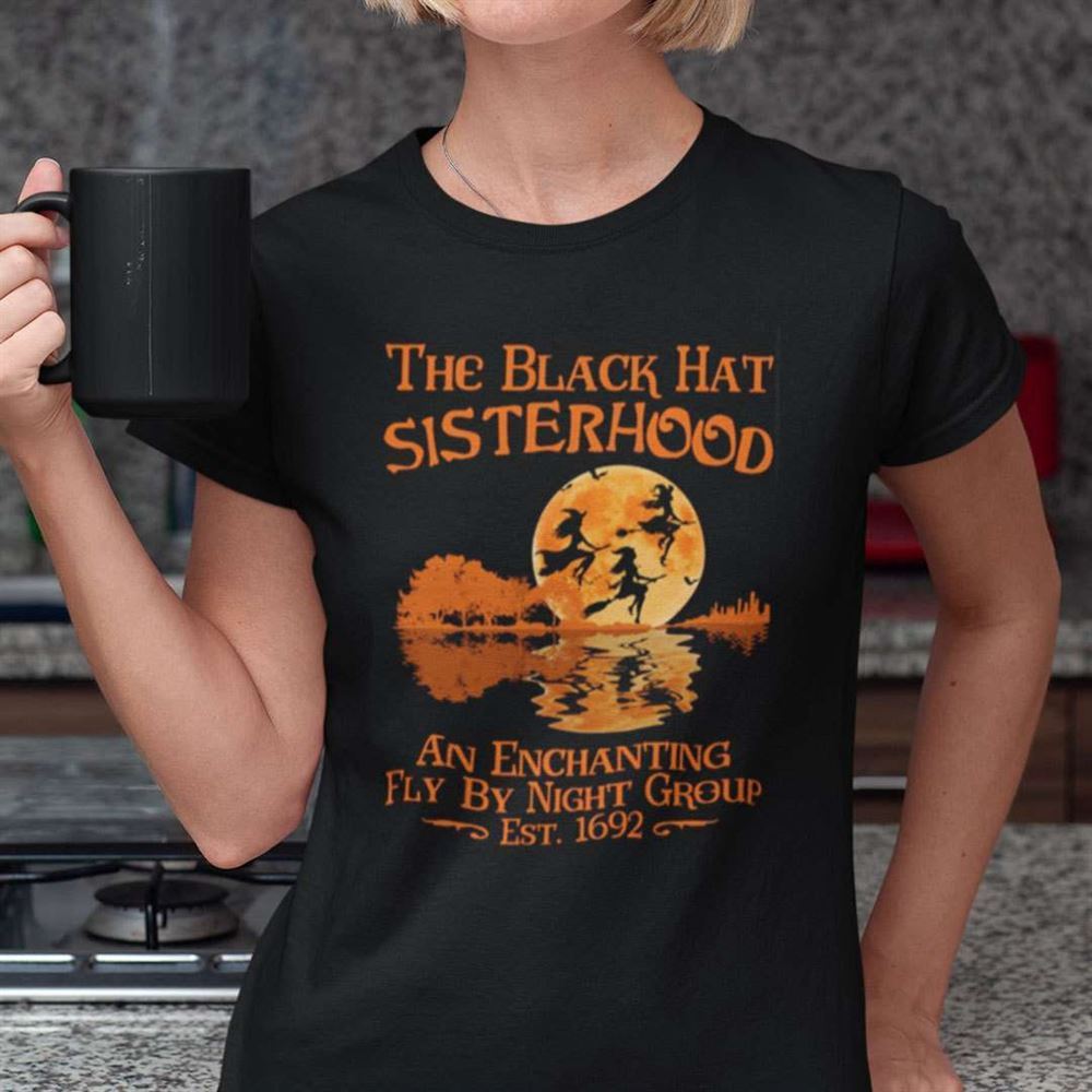 The Black Hat Sisterhood Fly Halloween Unisex Shirt