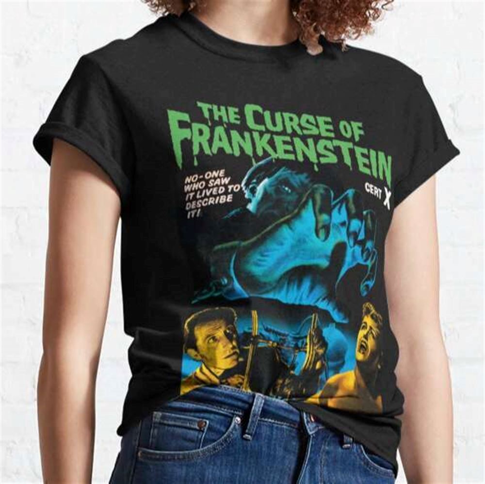 The Curse Of Frankenstein Halloween Costume T-shirt