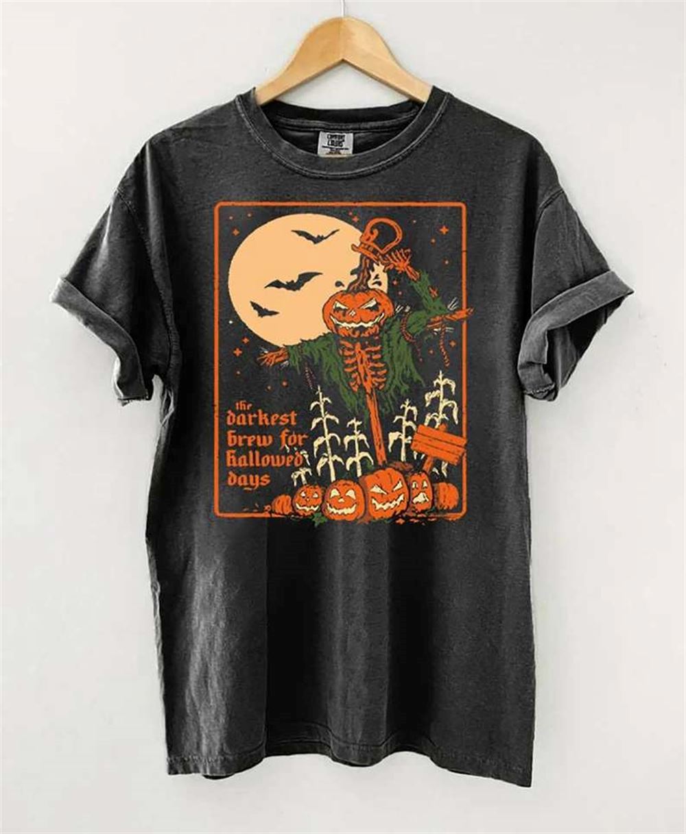 The Darkest Brew Pumpkin Halloween T-shirt