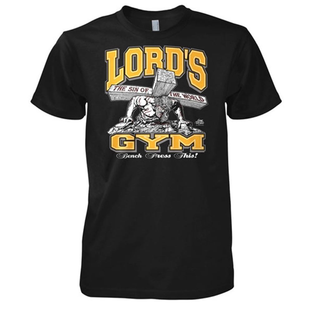 The Skin Of The Word Lord S Gym Black T Shirt