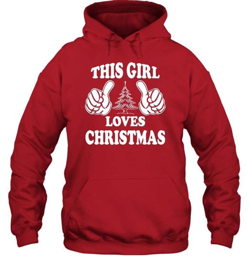 This Girl Loves Christmas Hoodie