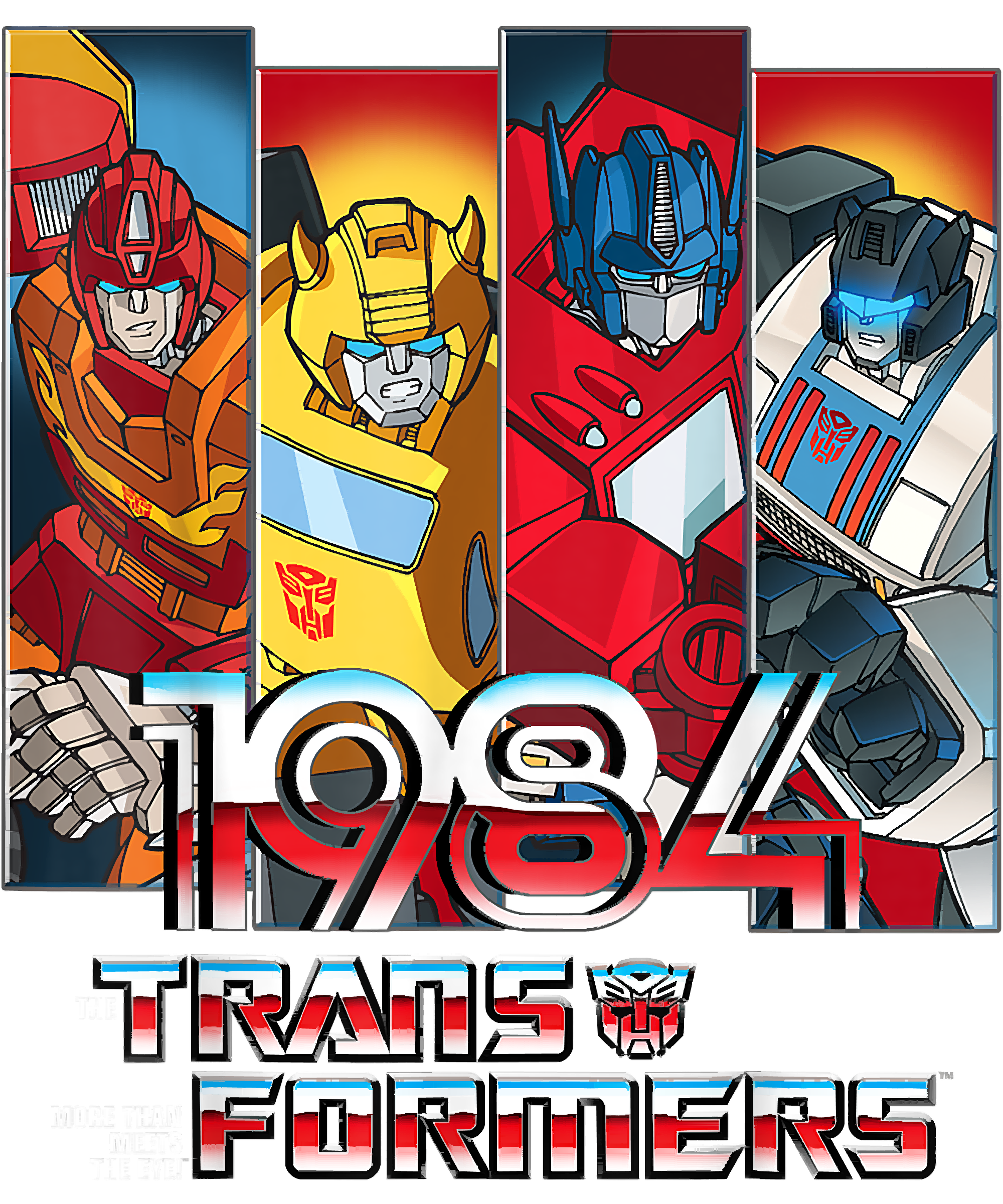 Transformers 1984 Vintage Autobots Panels T-shirt