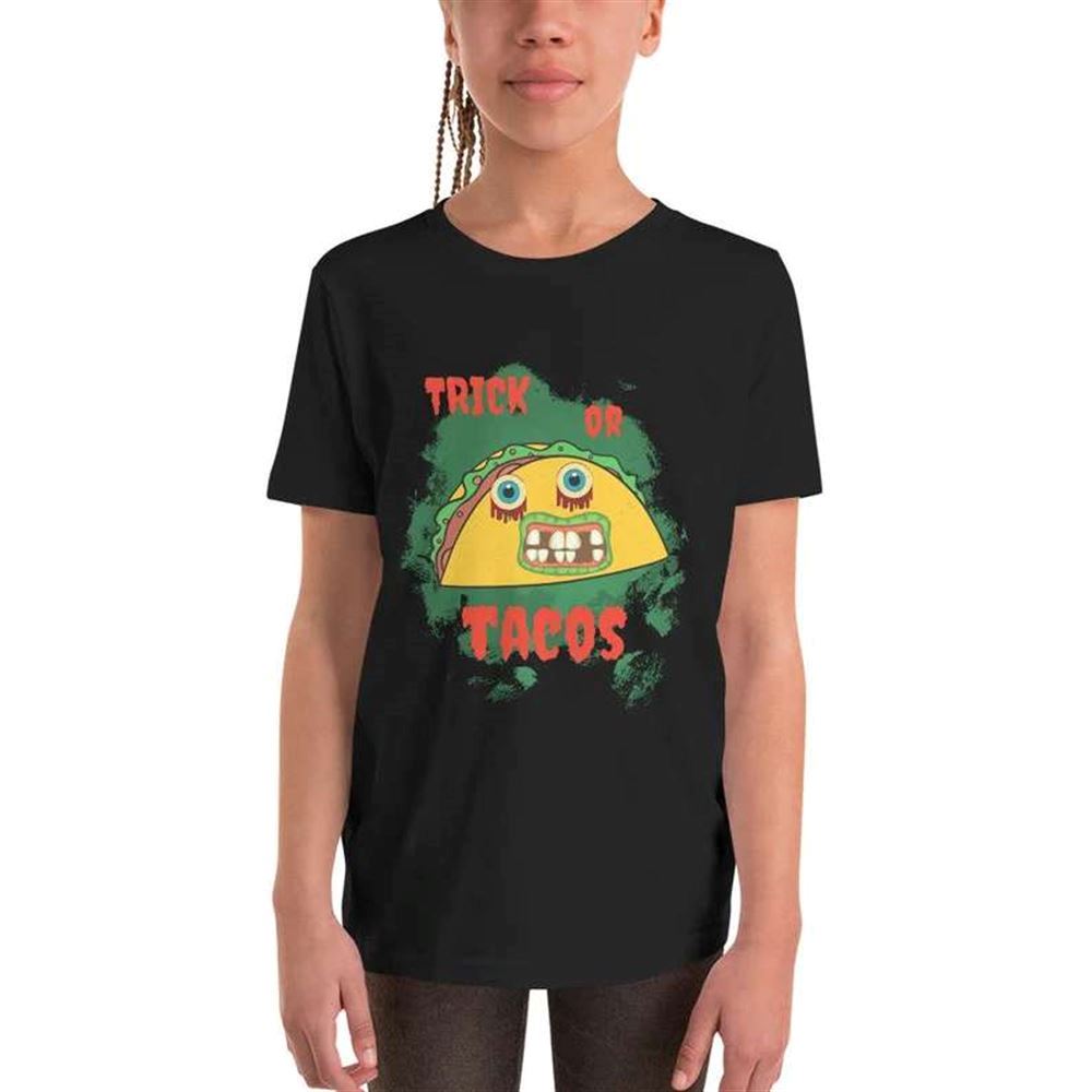 Trick Or Treat Tacos Halloween Costume T-shirt