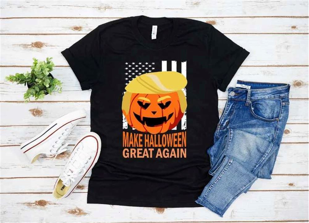 Trumpkin Make Halloween Great Again Funny Trump T-shirt