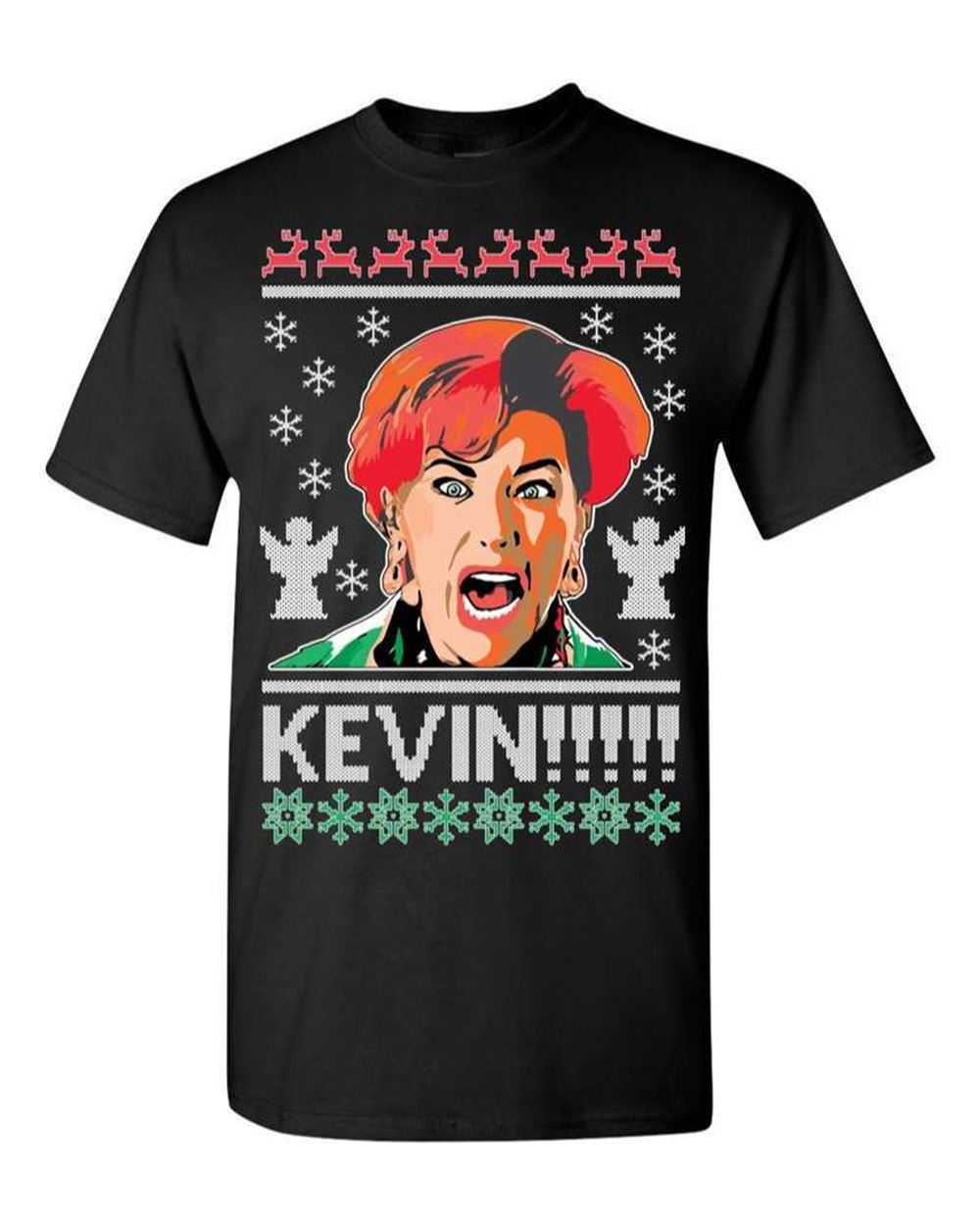 Ugly Christmas T Shirt Home Alone Kevin