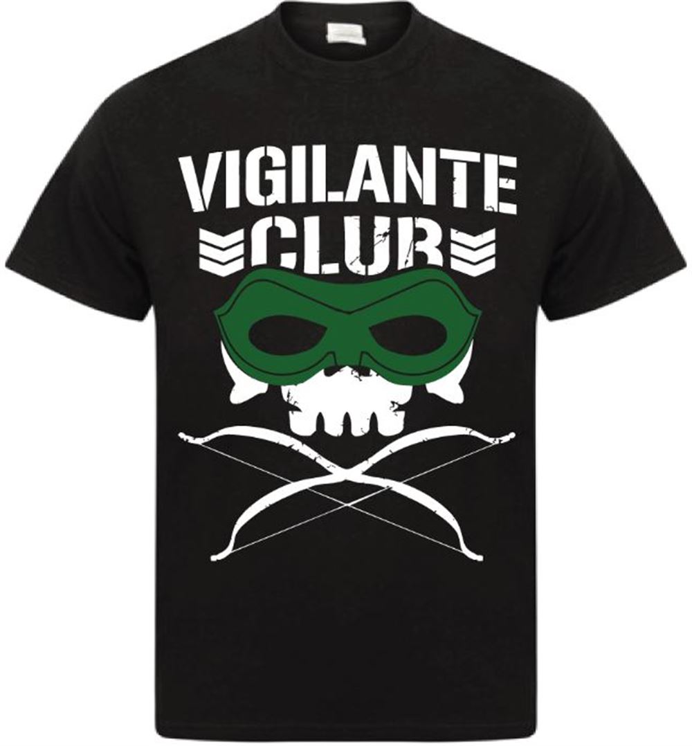 Viglante Club T-shirt Njpw Kenny Omega Bullet Young Bucks Arrow