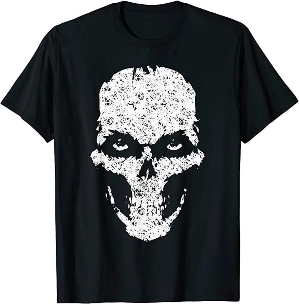 Vintage Skull Spooky Halloween Scary T-shirt