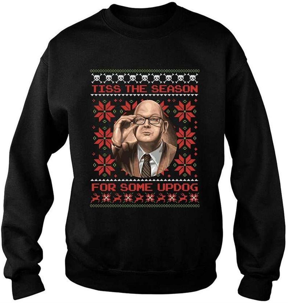 What We Do Shadow Colin Robinson Tiss The Season For Some Updog Ugly Christmas Sweater