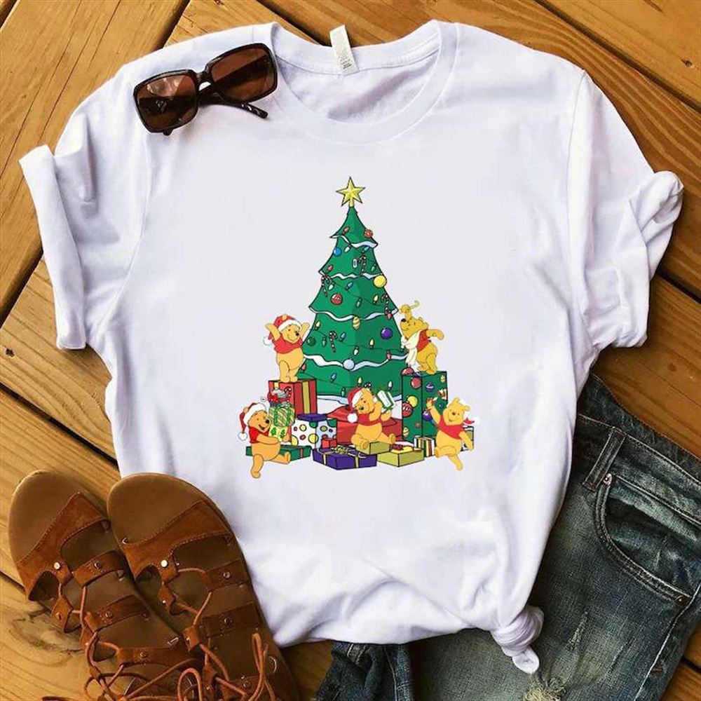 Winnie The Pooh Christmas T Shirt