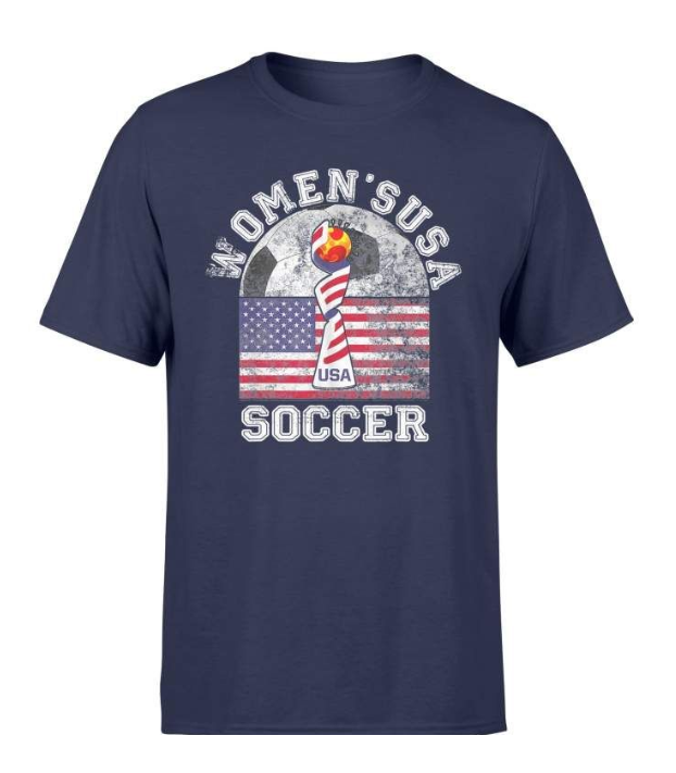 Women Soccer Usa United States Soccer Fan T Shirt Standard T Shirt