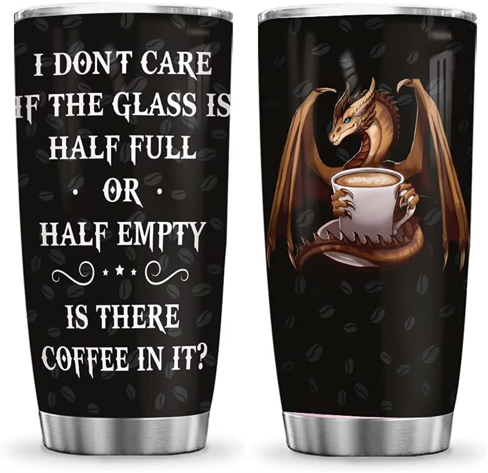 20 Oz Tumbler 20oz Dragon Coffee Motivational Inspiration Dragon Lover Tumbler Cup With Lid Double W