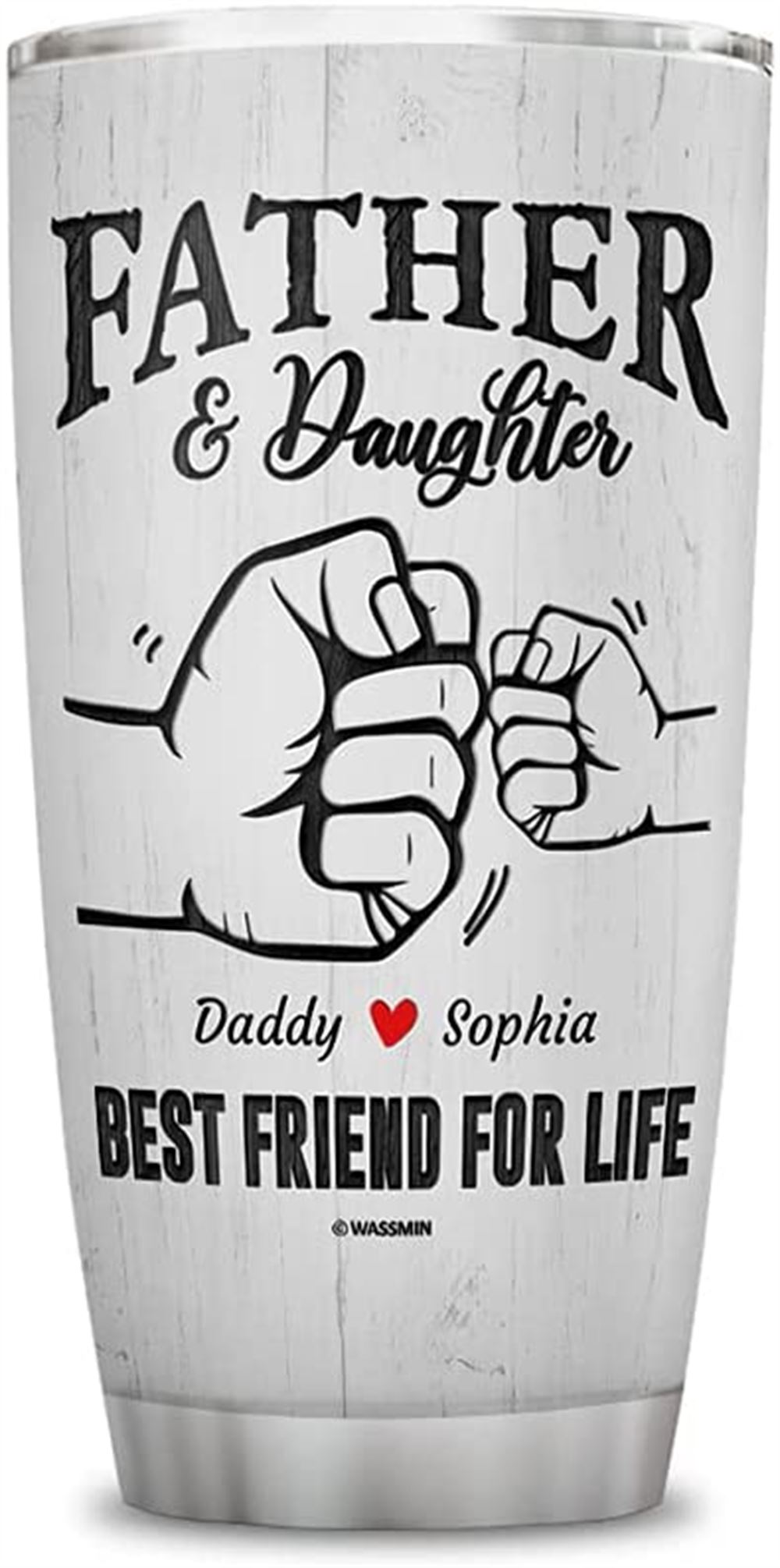 20 Oz Tumbler Personalized Father Daughter Best Friends For Life Dad Stainless Steel Tumbler 20oz 30